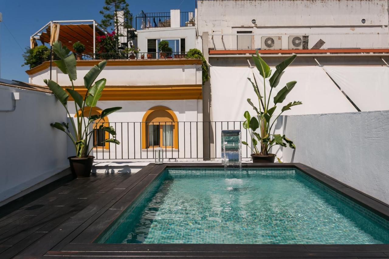 Lujoso Apartamento Con Piscina Compartida 2 塞维利亚 外观 照片